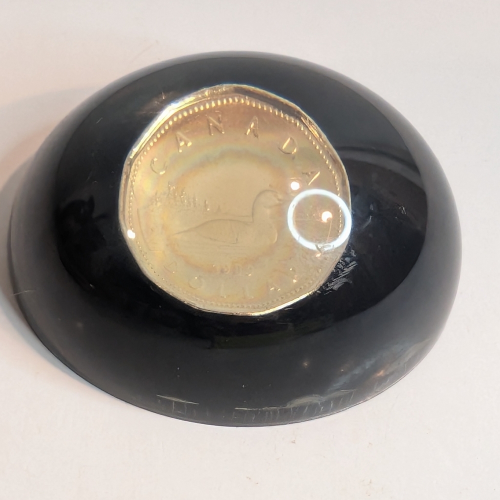 VTG Tarax Infinity Canada Dollar Custom Paperweight Retro Made In  Canada